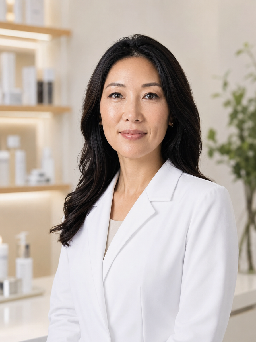 Skincare professional